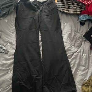 LOFT Black Petite Trousers